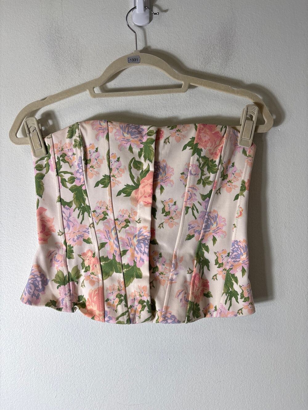 Zara Floral Corset Sz S